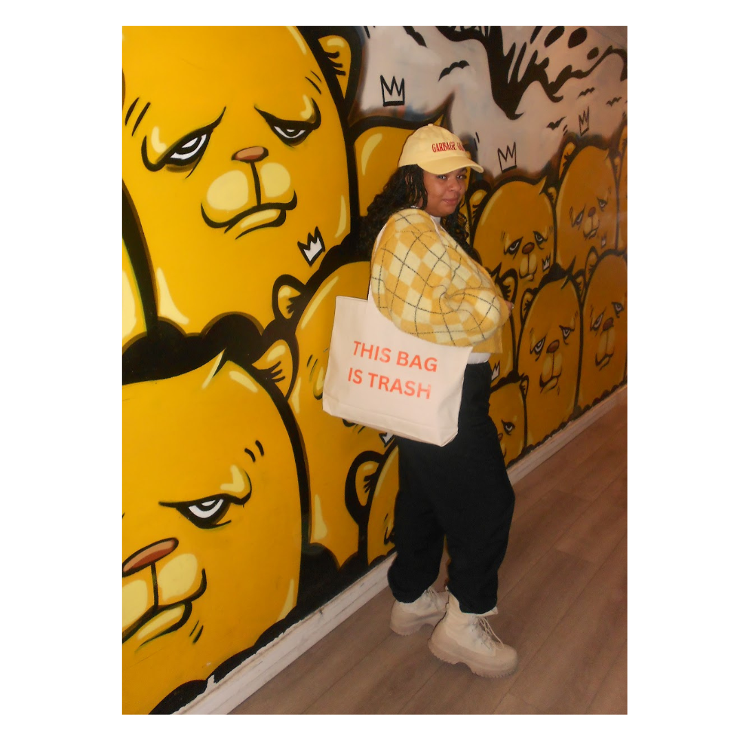Garbage Can Logo Tote Bag