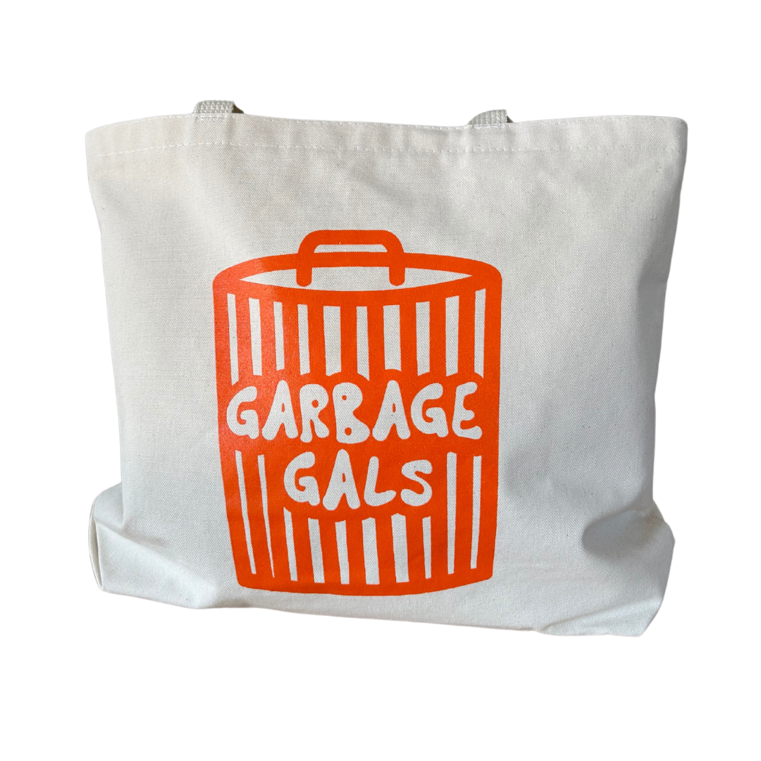 Garbage Can Logo Tote Bag