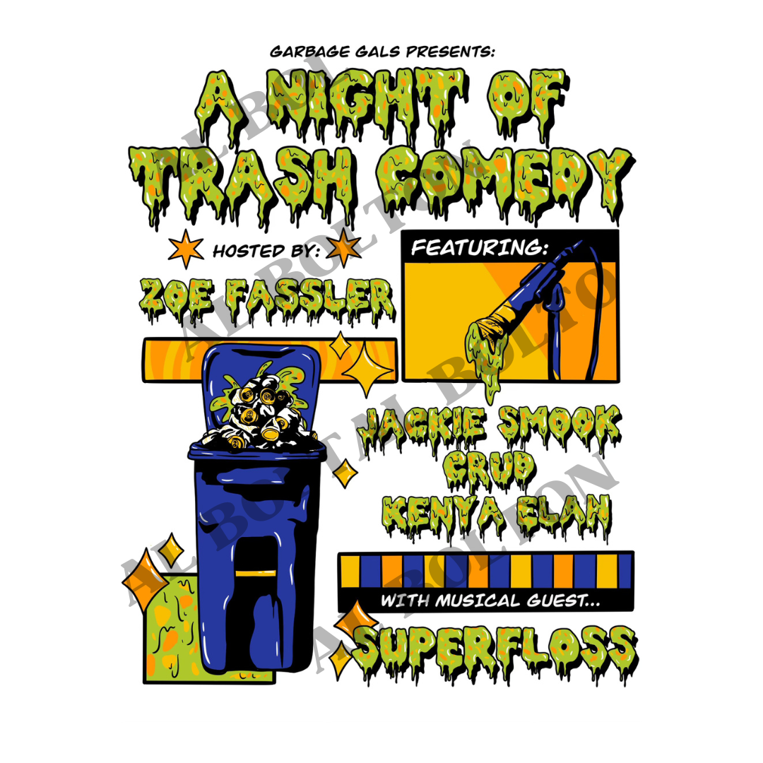"A Night of Trash Comedy" Graphic Tee