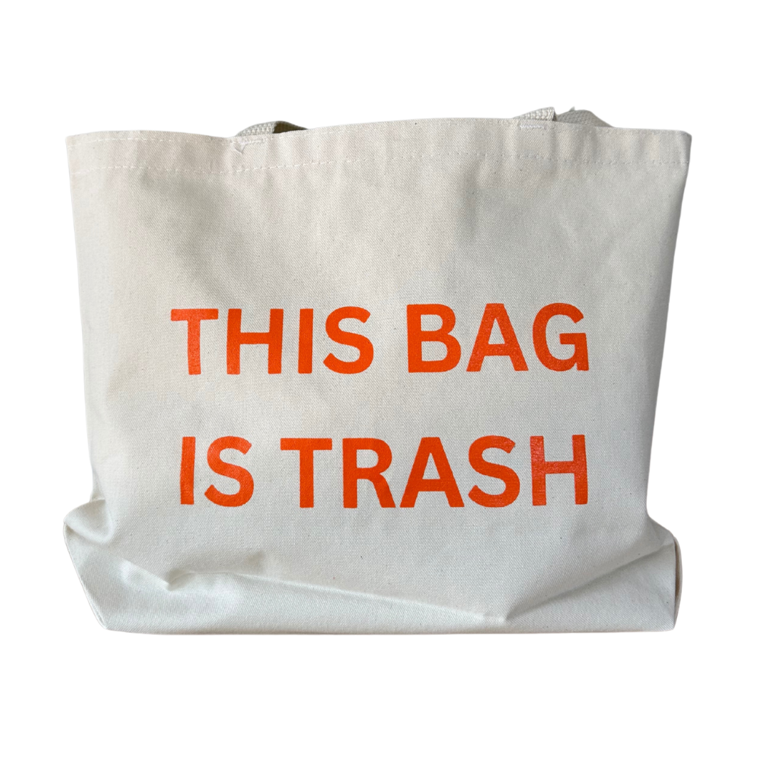 Garbage Can Logo Tote Bag