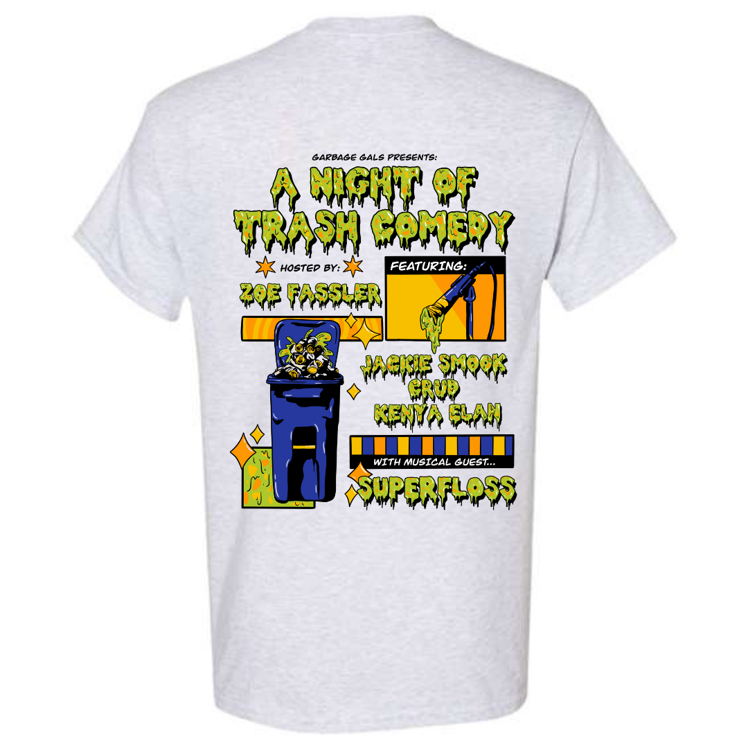 "A Night of Trash Comedy" Graphic Tee