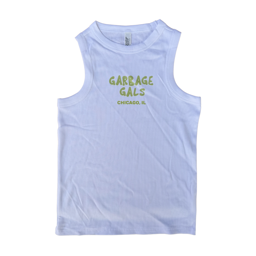 Logo Ribbed Tank